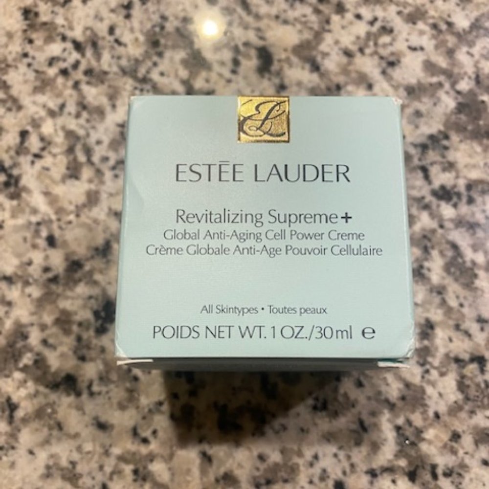 NIB Estee Lauder Revitalizing Supreme Global Anti-Aging Cell Power Crème 1.0 oz